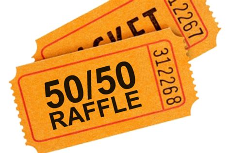 Get Your 50/50 Tickets Now! .